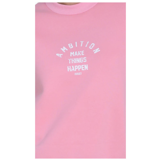 Target Γυναικείο φούτερ Crewneck Fleece "Ambition" Target Γυναικείο φούτερ Crewneck Fleece "Ambition"